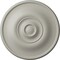 Ekena Millwork Jefferson Ceiling Medallion (Fits Canopies up to 2 7/8"), 11 3/4"OD x 3/8"P, Pot of Cream CM12JEPCF - alternate 1
